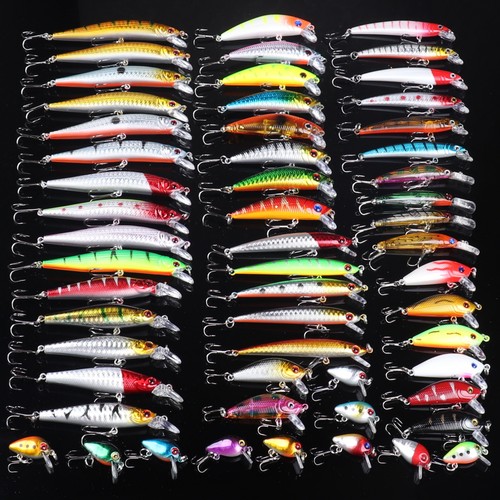 56pcs minnow fishing - fishing, kit